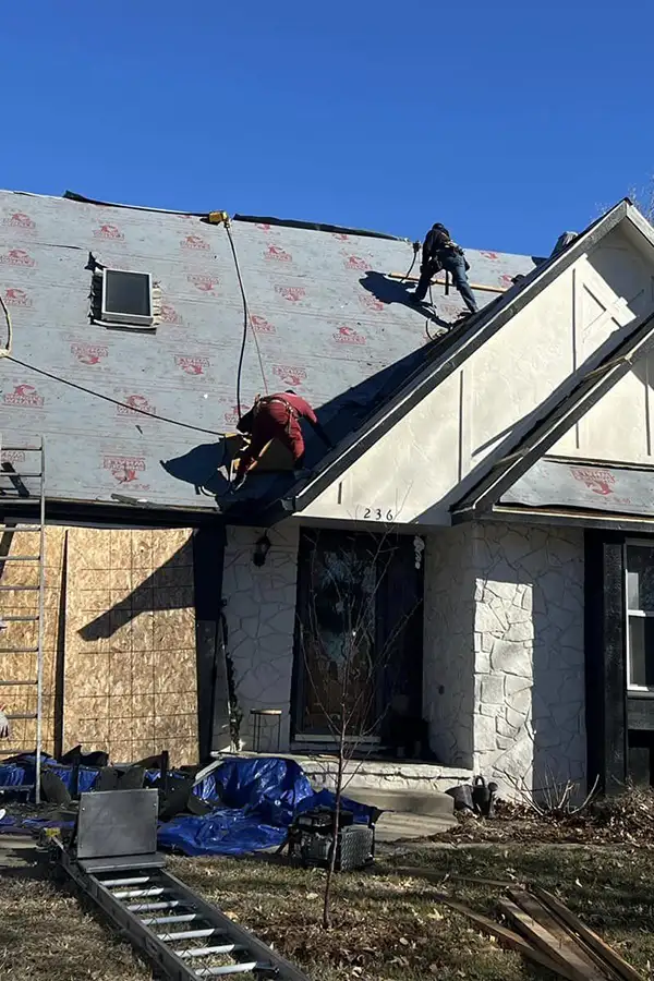 Roof replacement in Wichita, KS. Shield Roofing Replacing roofs all over South Central Kansas