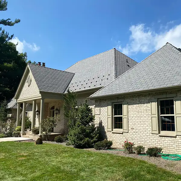 Davinci Shingles built in Kansas to withstand Kansas Storms.